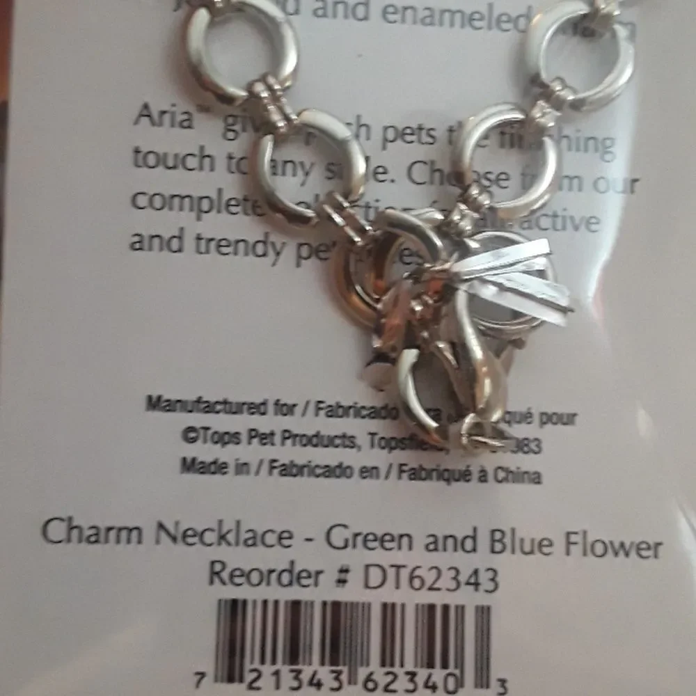 Aria Dog Charm Necklace - Picture 3 of 4